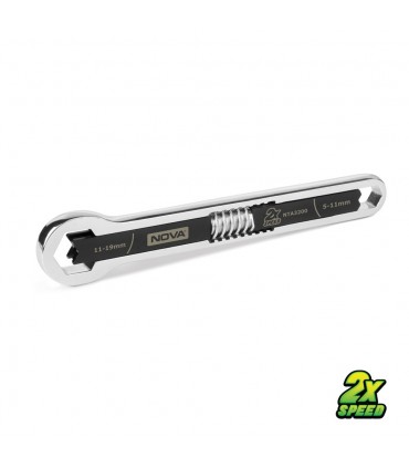 آچار تنظیم شونده دو سر نووا مدل NTA-3200