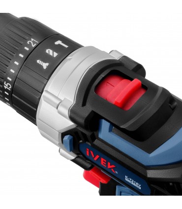 دریل پیچ‌گوشتی شارژی ایوک IVEK مدل 7218 (18ولت)