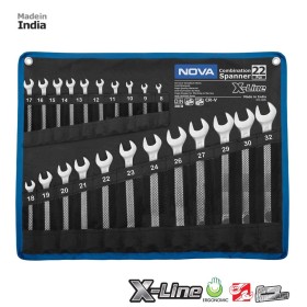 مجموعه 8 عددی آچار یک سر رینگ X-Line مدل NTS-1891