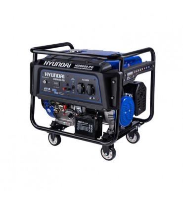 موتور برق بنزینی استارتی هیوندای مدل HG8525-PG