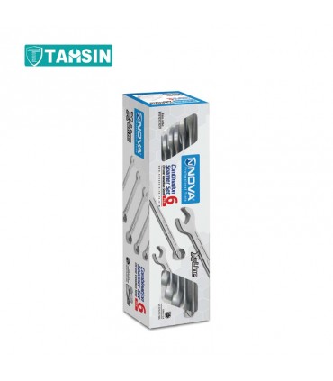 مجموعه 6 عددی آچار یک سر رینگ X-Line مدل NTS-1890