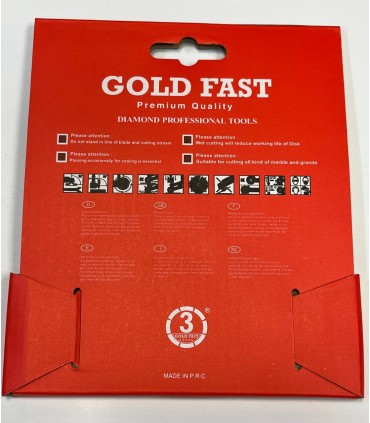 صفحه ميني برش پرسلان  گلدفست  طلایی  سايز 115