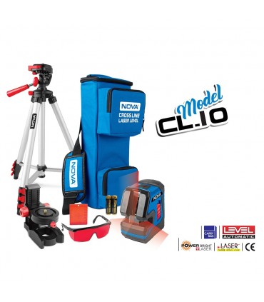 مجموعه تراز لیزری نووا مدل NTL-2662 به همراه سه پایه