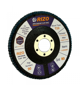فلاپ دیسک زیرکونیوم ریزو سایز 115 میلی متر 90 پره