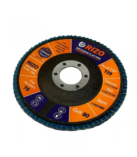 فلاپ دیسک زیرکونیوم ریزو سایز 115 میلی متر76 پره