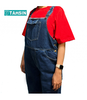 لباس کار جین دوبنده ( بیلرسوت ) مدل LF