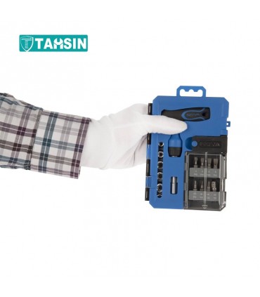 مجموعه 24 عددی سری پیچ گوشتی و آچار بکس نووا مدل NTS 1332