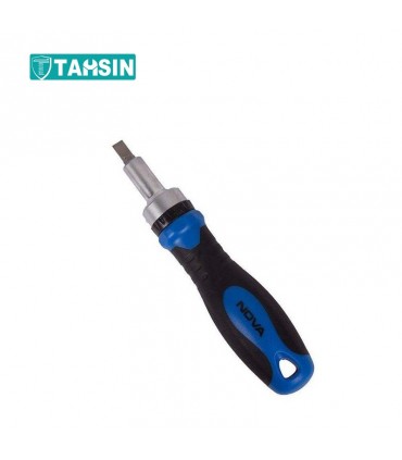 مجموعه 42 عددی سری بکس و پیچ گوشتی نووا مدل NTS1335