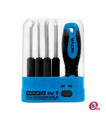 مجموعه 8 عددی پیچ گوشتی نووا مدل NTS 1340