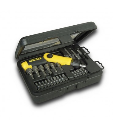 پیچ گوشتی جغجغه‌ای تاشو استنلی مدل 063022