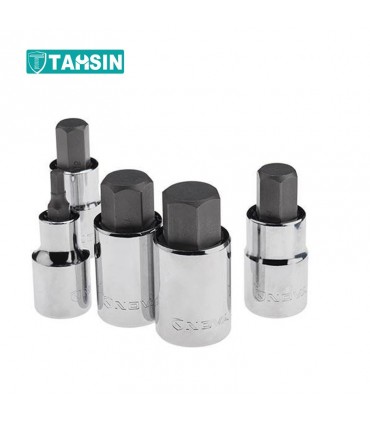 جعبه بکس 10 پارچه آلنی شش گوش نووا مدل NTS7004 سایز 1/2 اینچ