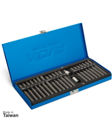مجموعه 40 عددی سری بکس و پیچ گوشتی نووا مدل NTS7012