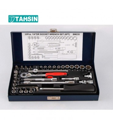 مجموعه 35 عددی آچار بکس و بیت بکس مستر تولز مدل BM235