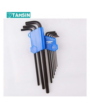 مجموعه 9 عددی آچار آلن مستر تولز مدل MT1009EL-CR