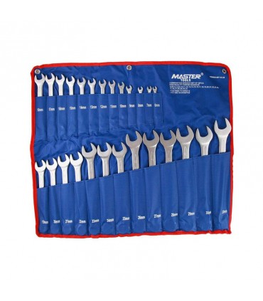 مجموعه 26 عددی آچار یکسر تخت یکسر رینگی مستر تولز مدل MT110-26