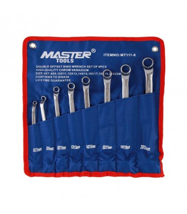 مجموعه 8 عددی آچار دو سر رینگی مستر تولز مدل MT111-8