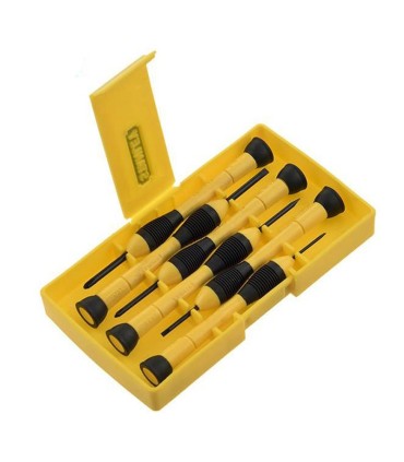 مجموعه 6 عددی پیچ گوشتی ساعتی استنلی مدل STHT66052-8