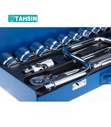 مجموعه 24 عددی آچار بکس نووا مدل NTS-7001 شش گوشه