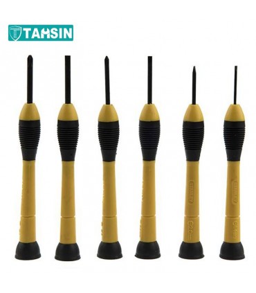 مجموعه 6 عددی پیچ گوشتی ساعتی استنلی مدل STHT66052-8