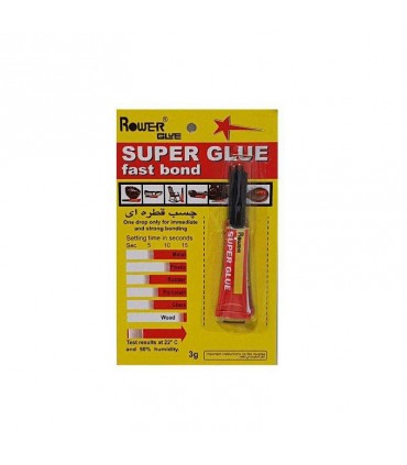 چسب قطره ای روور مدل Super Glue حجم 3 میلی لیتر