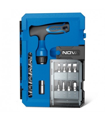 مجموعه 24 عددی سری پیچ گوشتی و آچار بکس نووا مدل NTS 1332