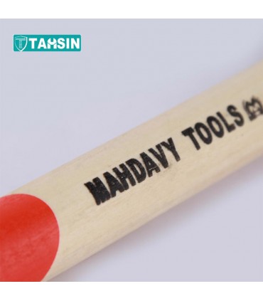 تیشه بنایی فولادی مهدوی به همراه دسته چوبی