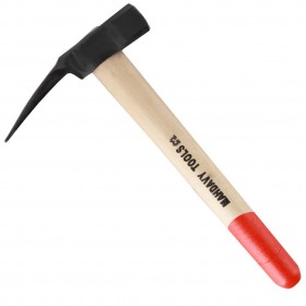 تیشه بنایی فولادی مهدوی به همراه دسته چوبی