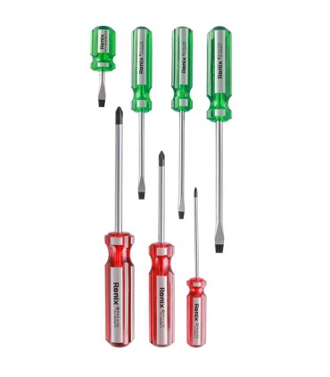 مجموعه 7 عددی پیچ گوشتی رونیکس مدل 2701