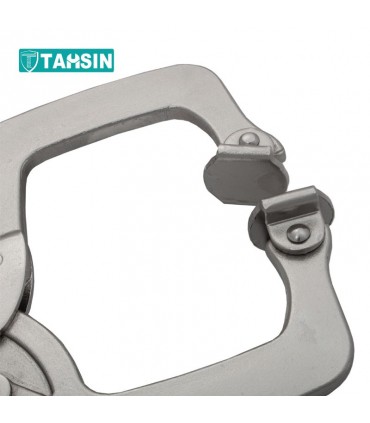 انبر قفلی Cشکل هماهنگ شونده ایران پتک مدلHE1110سایز600گرمی