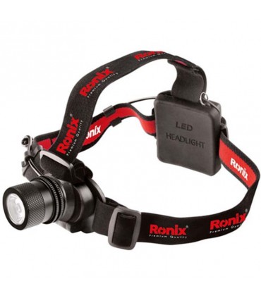 چراغ پیشانی رونیکس مدل RH4281  برد 90 متر