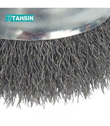 فرچه کاسه ای افشان نقره ای سایز 7.5 سانت