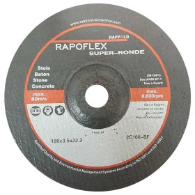 صفحه ساب سنگ عدسی راپو فلکس سایز 180 میلی متر