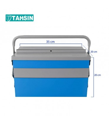 جعبه ابزار فلزی شاهرخ مدل 353 T2