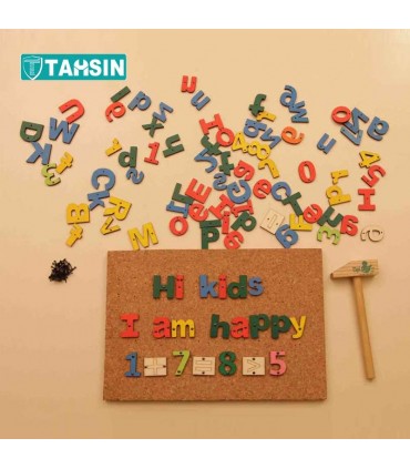 بازی میخ و چکش ایران پتک مدل GD3010 الفبای انگلیسی