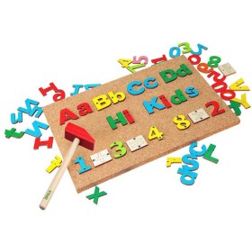 بازی میخ و چکش ایران پتک مدل GD3010 الفبای انگلیسی