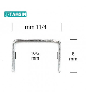 سوزن منگنه تینا فلز سایز 8*530