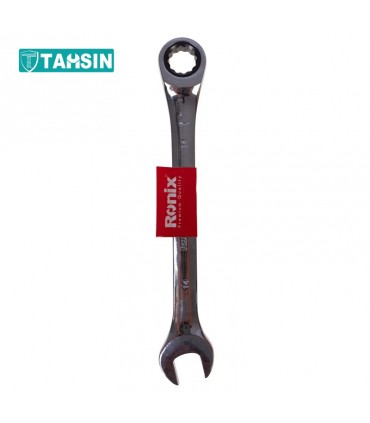 آچار یک سر تخت یک سر جغجغه رونیکس مدل 2164 سایز 14