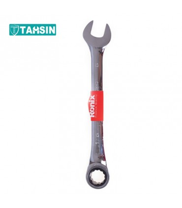 آچار یک سر تخت یک سر جغجغه رونیکس سایز 17