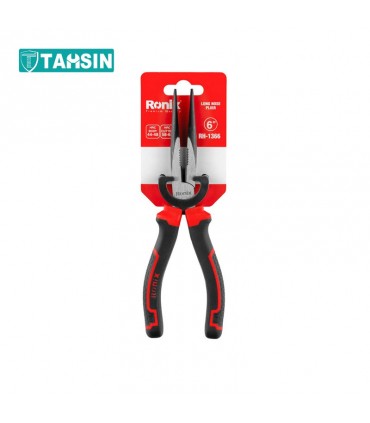 انبر دم باریک رونیکس مدل RH-1366 سایز 6 اینچ