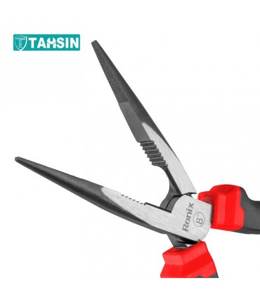 انبر دم باریک رونیکس مدل RH-1366 سایز 6 اینچ