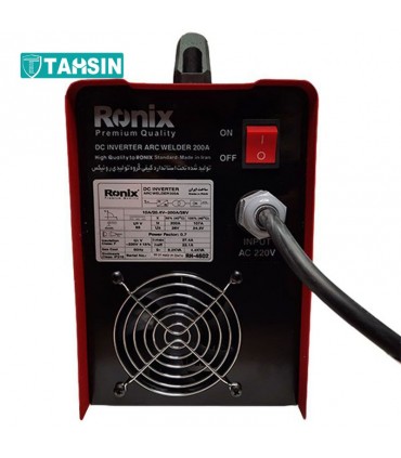اینورتر جوشکاری رونیکس 200 آمپر مدل RH-4602