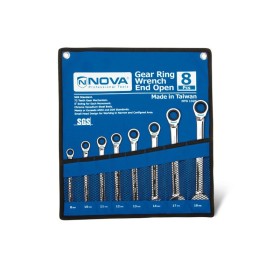 آچار یک سر جغجغه ست 8 عددی نووا مدل NTG1320