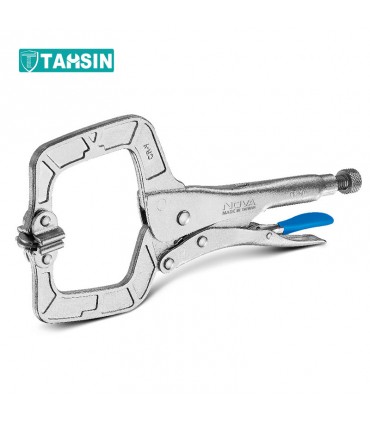 انبر قفلی C شکل نووا مدل NTL 2260 سایز 11 اینچ