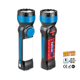 چراغ قوه لیتیوم نووا مدل NTL-3033 برد 300 متر