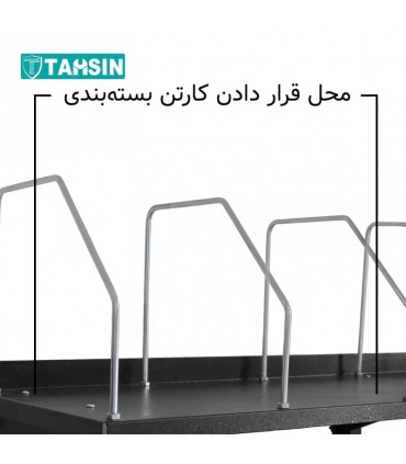 میزکارصنعتی و بسته بندی مدولار رویه  استیل