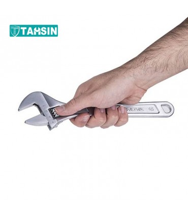 آچار فرانسه سفید نووا مدل NTA3003 سایز 10 اینچ