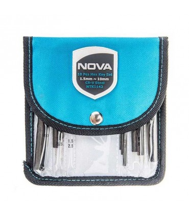 آلن شش گوش نووا مدل NTK1142 کیفی 10 عددی