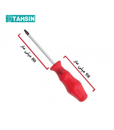 پیچ گوشتی ستاره ای ایران پتک مدل QC 1012 سایزTX15