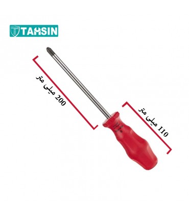 پیچ گوشتی چهار سو ایران پتک مدل QA1018 سایز10-200