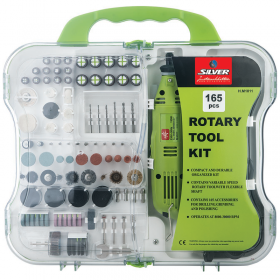 کیت فرز مینیاتوری 165 پارچه سیلور مدل GT-RT165